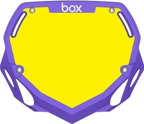 Plaque Guidon Box Two Pro Violet