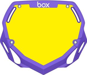 Plaque Guidon Box Two Pro Violet