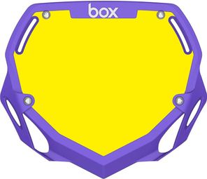 Plaque Guidon Box Two Pro Violet