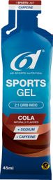 Gel énergétique 6d SPORTS GEL Cola 6 X 45 ML