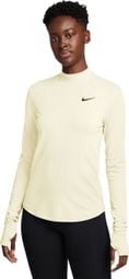 Women's Nike Dri-Fit Swift Wool Beige long-sleeved jersey