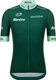 Santini Tour de France Best Sprinter Short Sleeved Jersey Groen