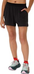 Asics Fujitrail Elite Shorts Black Women's