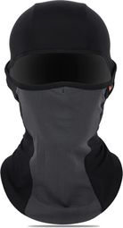 Cachecou Masque Solaire Soie Glacée Protection Totale Eté Noir