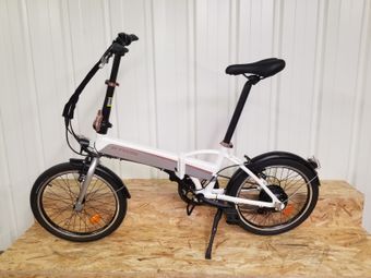 Btwin Tilt 500 Electric Folding Bike Shimano Tourney 6S 250 Wh 20 White Alltricks