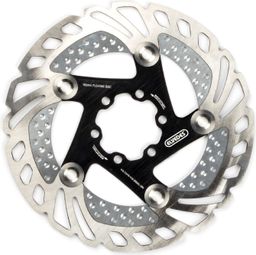 Elvedes CRX Cooling 6 Holes Brake Disc Silver / Black