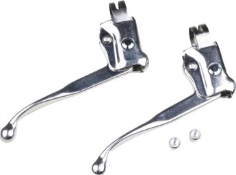 Leviers de Freins VéloOrange VO City Bike Levers 23.8mm Argent