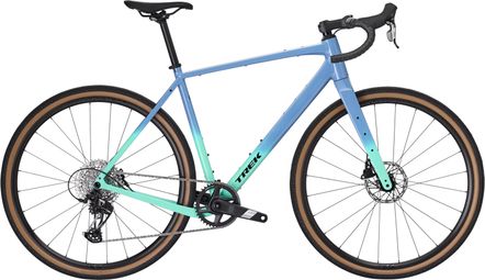Trek Checkpoint ALR 5 Gravel Bike with SRAM Apex XPLR 12V, 700 mm, Blue/Green, 