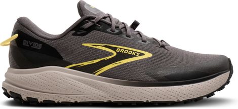 Brooks Divide 6 Grey/Yellow Men's Trail Shoes