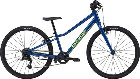 Vélo Enfant Cannondale Kids Quick 24'' MicroShift 7V Bleu Abyss