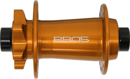 Hope Pro 5 32 Loch Vorderradnabe | Boost 15x110 mm | 6 Loch | Orange