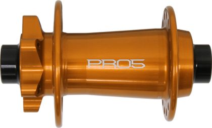 Hope Pro 5 32 Hole Front Hub | Boost 15x110 mm | 6 Hole | Orange