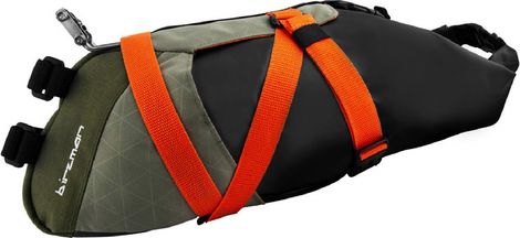 Sacoche de Selle Birzman Packman 6 L Beige / Orange
