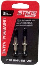 Tubeless Valve Presta 35mm Aluminium 2 Unités.