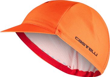 Cappellino Castelli Rosso Corsa 2 Orange