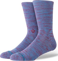 Chaussettes Stance Marled Crew Bleu