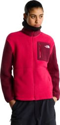 Polar The North Face Yumiori Full Zip Rosa/Bordeaux Donna