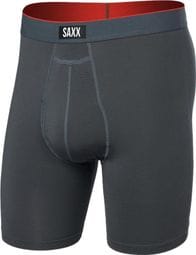 Saxx Multi-Sport Mesh Grey Men's Long Boxer