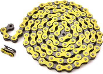 BMX CHAINE JAUNE 1/2 x1/8  ACIER KHEBIKES