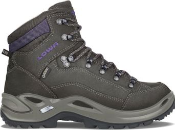 Dames wandelschoenen Lowa Renegade Gore-Tex Mid Bruin/Paars