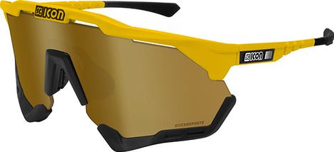 Lunettes SCICON Aeroshade Jaune Édition Tour de France