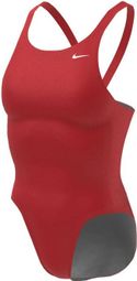 Einteiliger Badeanzug Women Nike Fastback Rot