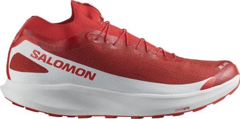 Chaussures Trail Salomon S/LAB Pulsar 2 Rouge/Blanc Unisexe