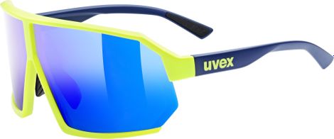 Uvex Sportstyle 237 White/Mirror Lenses Purple