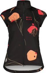 Veste sans Manches Femme Maloja LimanaM. Noir Alpflower