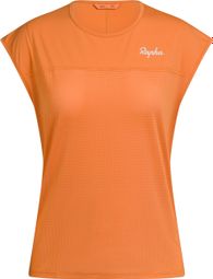 Damen Rapha Trail Lightweight Orange Kurzarmtrikot