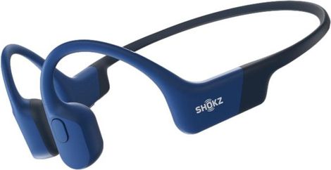 Shokz OpenRun USB-C Bone Conduction Casco Blue