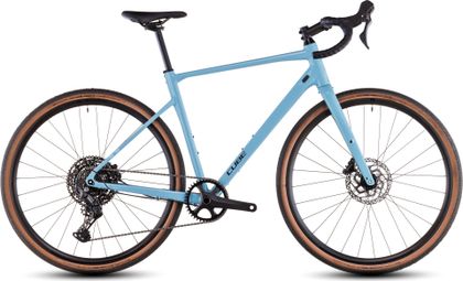 Vélo de Gravel Cube Nuroad Pro Shimano Cues 11V 650b Bleu Maya 2025