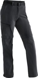 Pantalon Convertible Femme Maier Sports Nata Noir - Court