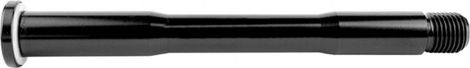 AXE-BLOCAGE DE ROUE VTT TRAVERSANT AVANT FILETAGE 14x1.5 POUR FOX 15X100 NOIR 36 g (146mm HORS BUTEE FILETAGE 14mm)