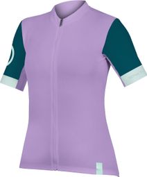 Endura FS260 II dames trui met korte mouwen paars