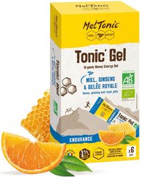 Gels énergétiques Meltonic Tonic' Gel Endurance Orange - 6x20g