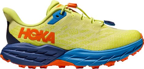 AH23 Hoka Speedgoat 5 Youth Yellow Blue Red Child