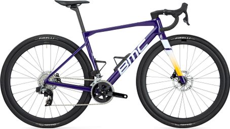 Gravelbike BMC Kaius 01 Three Sram Rival eTap AXS 12V 700 mm Violet 2024 - Gereviseerd product