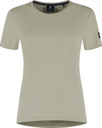 Maillot Manches Courtes De Running Rogelli Distance Taupe Femme