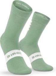 Chaussettes vélo Cyclisme Homme et Femme S1 Olive Sa Calobra Vert Olive