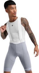 Cuissard vélo court homme Cyclisme BX Fassa Gris