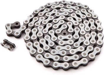BMX CHAINE BLANC 1/2 x1/8  ACIER KHEBIKES