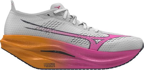 Mizuno Wave Rebellion Pro 3 Hardloopschoenen Wit/Roze/Oranje Unisex