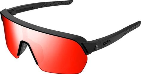 Cairn Roc Light Unisex Matte Black Goggles - Red Lens