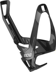 ELITE Flaschenhalter Rocko Carbon Glossy Schwarz / Weiß