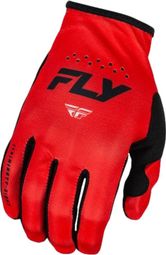Lange Handschuhe Fly Racing Lite Schwarz / Rot