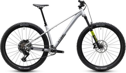Cube Reaction TM Pro Sram 12V 29'' Mountain Bike, Raw Gray, 2027