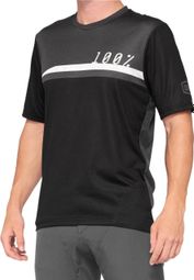 100% Airmatic Jersey Black / Charcoal