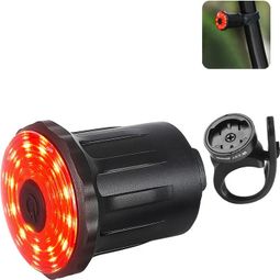 Feu arrière de vélo LED rechargeable USB à induction de frein intelligent