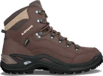 Lowa Renegade Gore-Tex Mid brown hiking boots